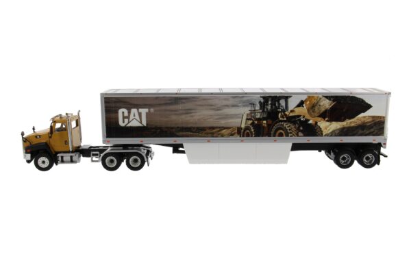 Caterpillar Cat 85666 CT 660 Mural Transporter mit Anhänger / Truck with Mural Trailers – Bild 2