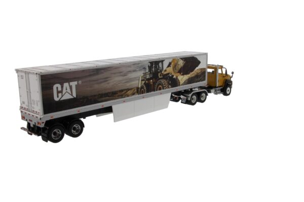 Caterpillar Cat 85666 CT 660 Mural Transporter mit Anhänger / Truck with Mural Trailers – Bild 4